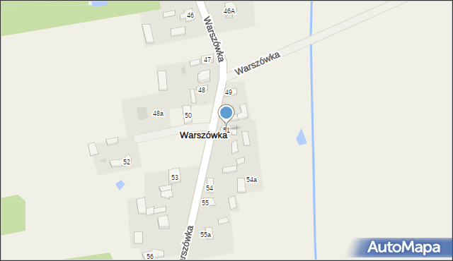 Warszówka, Warszówka, 51, mapa Warszówka