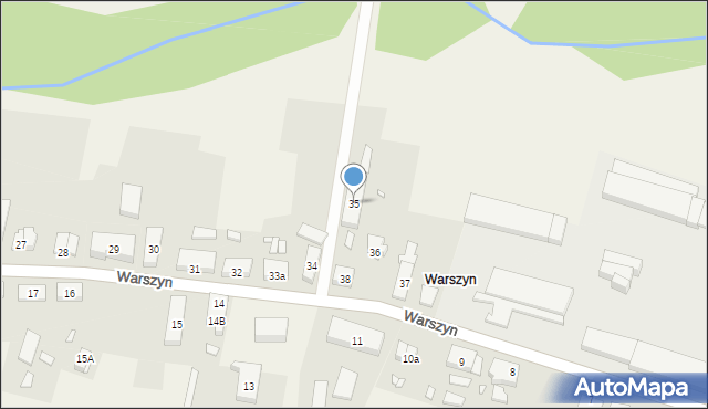 Warszyn, Warszyn, 35, mapa Warszyn