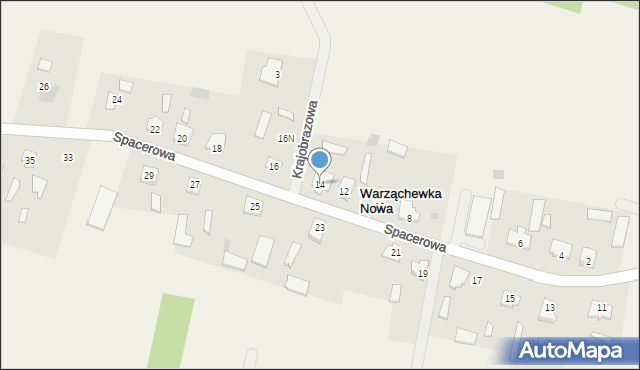 Warząchewka Nowa, Warząchewka Nowa, 17, mapa Warząchewka Nowa