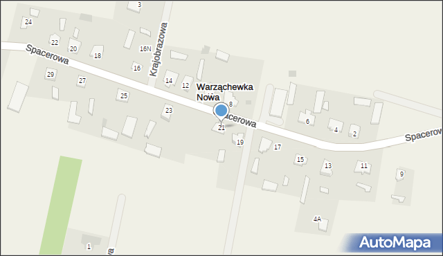 Warząchewka Nowa, Warząchewka Nowa, 6, mapa Warząchewka Nowa