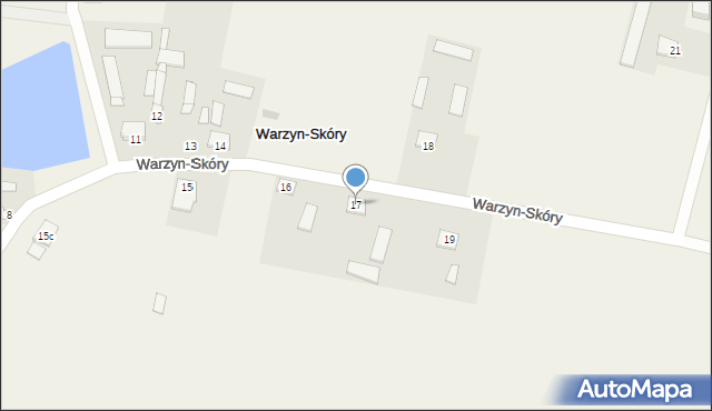 Warzyn-Skóry, Warzyn-Skóry, 17, mapa Warzyn-Skóry