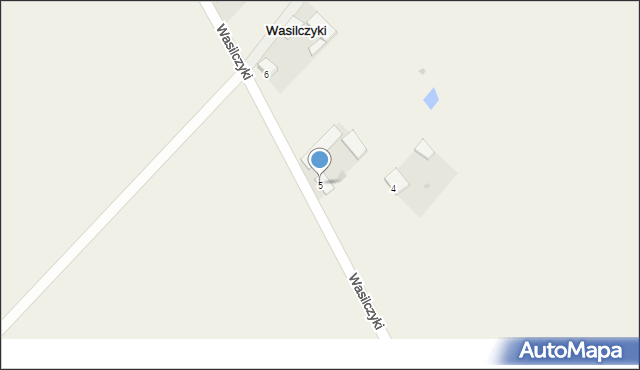 Wasilczyki, Wasilczyki, 5, mapa Wasilczyki