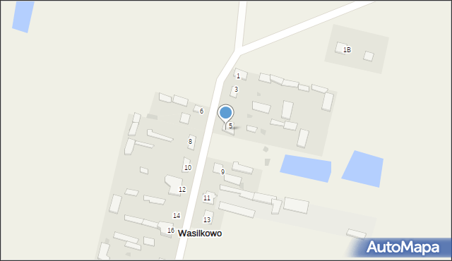 Wasilkowo, Wasilkowo, 5A, mapa Wasilkowo