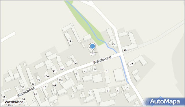 Wasiłowice, Wasiłowice, 44, mapa Wasiłowice