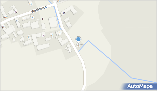 Wasiłowice, Wasiłowice, 48, mapa Wasiłowice