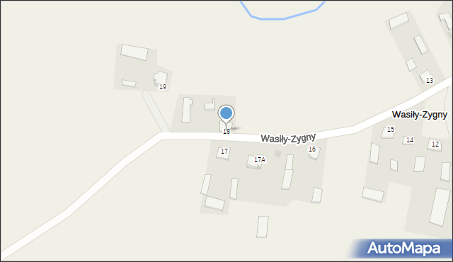 Wasiły-Zygny, Wasiły-Zygny, 18, mapa Wasiły-Zygny