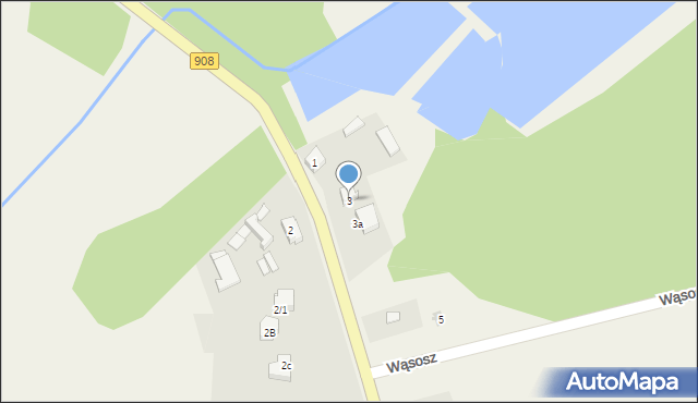 Wąsosz, Wąsosz, 3, mapa Wąsosz