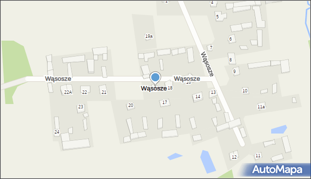 Wąsosze, Wąsosze, 19, mapa Wąsosze