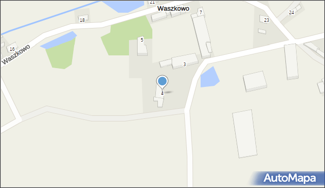 Waszkowo, Waszkowo, 4, mapa Waszkowo