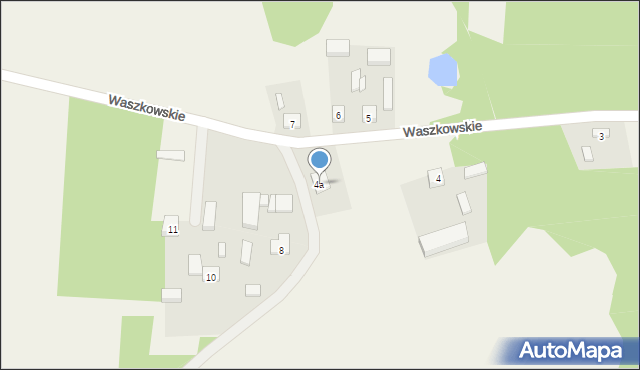 Waszkowskie, Waszkowskie, 4a, mapa Waszkowskie