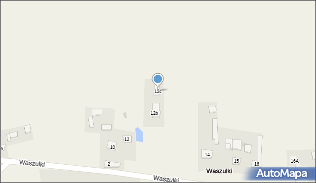 Waszulki, Waszulki, 12c, mapa Waszulki