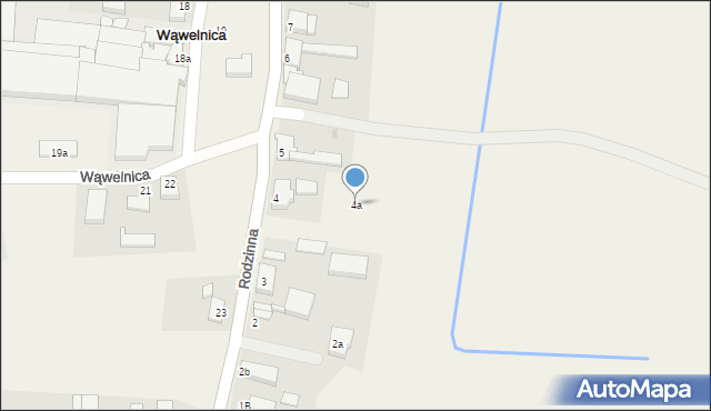 Wąwelnica, Wąwelnica, 4a, mapa Wąwelnica