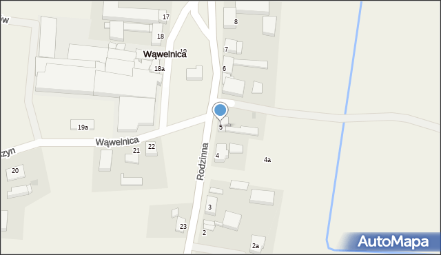 Wąwelnica, Wąwelnica, 5, mapa Wąwelnica