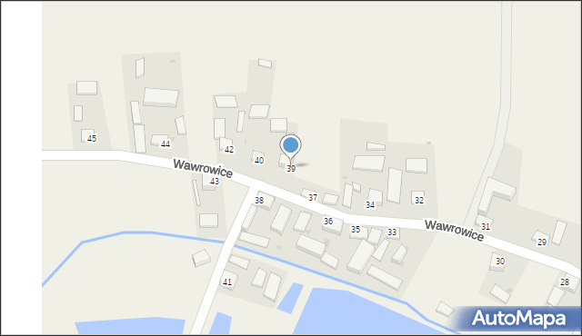 Wawrowice, Wawrowice, 39, mapa Wawrowice