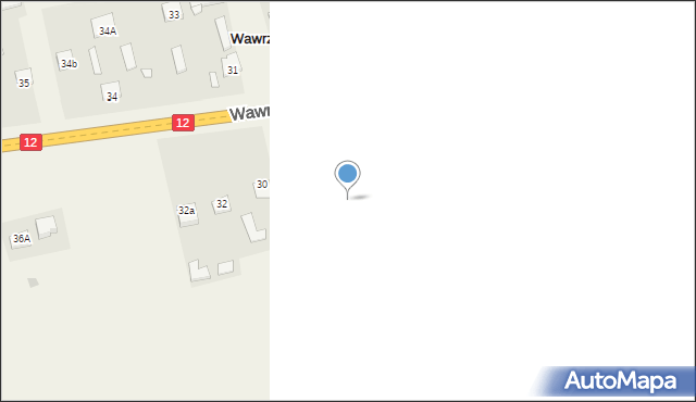 Wawrzyszów, Wawrzyszów, 29a, mapa Wawrzyszów