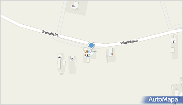 Wielki Komorsk, Warlubska, 41, mapa Wielki Komorsk