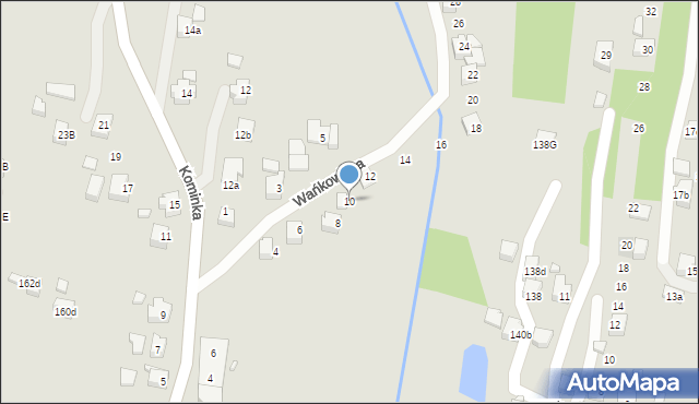 Wodzisław Śląski, Wańkowicza Melchiora, 10, mapa Wodzisławia Śląskiego