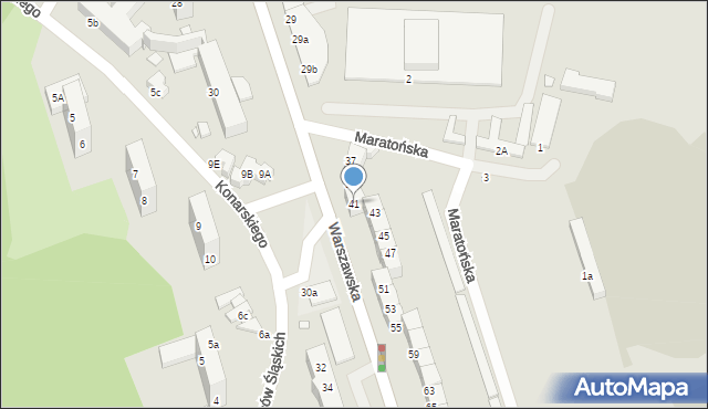 Zgorzelec, Warszawska, 41, mapa Zgorzelec