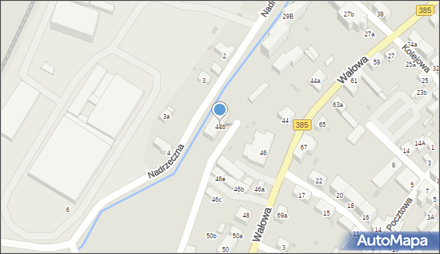 Ziębice, Wałowa, 44b, mapa Ziębice