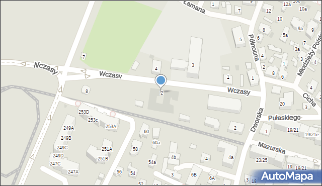 Gdańsk, Wczasy, 2, mapa Gdańska