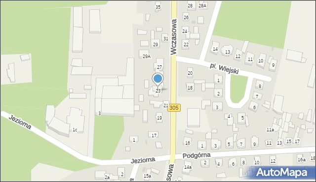 Karpicko, Wczasowa, 23, mapa Karpicko