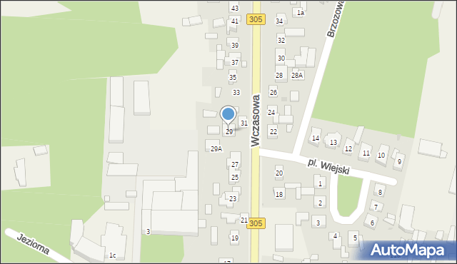 Karpicko, Wczasowa, 29, mapa Karpicko