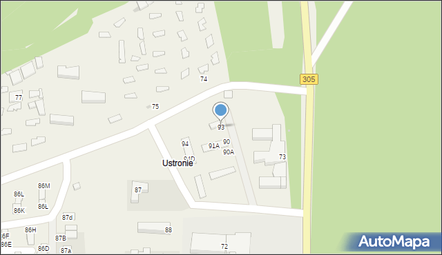 Karpicko, Wczasowa, 93, mapa Karpicko