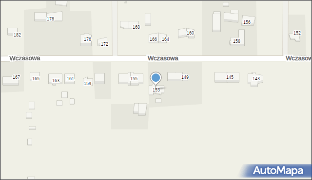 Karwieńskie Błoto Drugie, Wczasowa, 153, mapa Karwieńskie Błoto Drugie