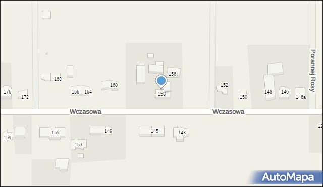 Karwieńskie Błoto Drugie, Wczasowa, 158, mapa Karwieńskie Błoto Drugie