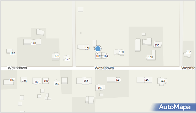 Karwieńskie Błoto Drugie, Wczasowa, 166, mapa Karwieńskie Błoto Drugie