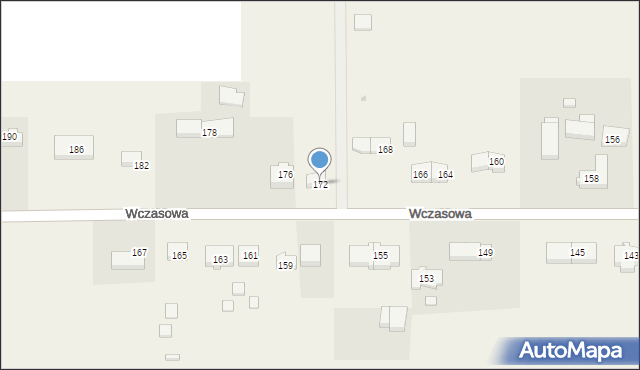 Karwieńskie Błoto Drugie, Wczasowa, 172, mapa Karwieńskie Błoto Drugie