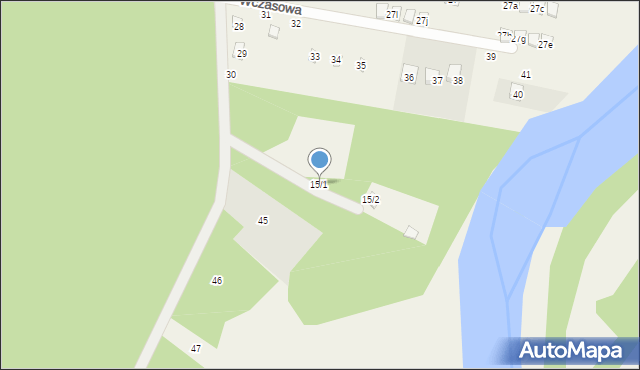 Konopnica, Wczasowa, 15/1, mapa Konopnica