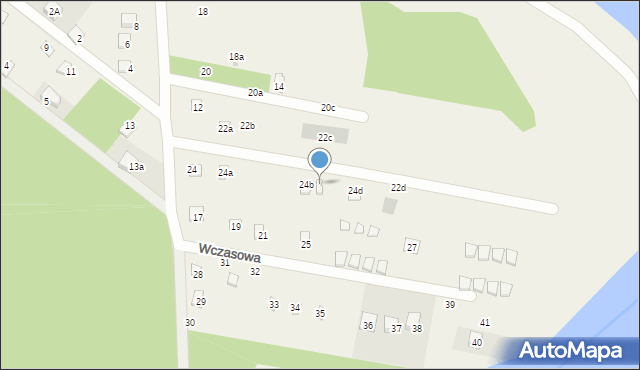 Konopnica, Wczasowa, 24c, mapa Konopnica