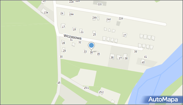 Konopnica, Wczasowa, 34, mapa Konopnica