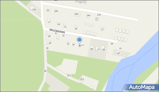 Konopnica, Wczasowa, 35, mapa Konopnica