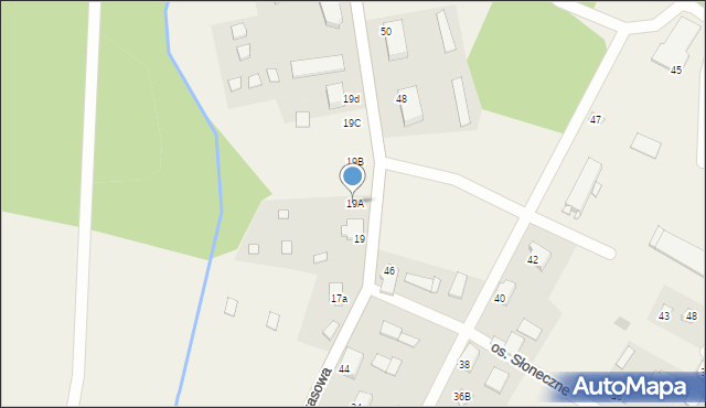 Kruklanki, Wczasowa, 19A, mapa Kruklanki