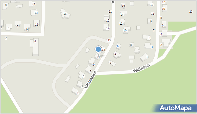 Skarszewy, Wczasowa, 11, mapa Skarszewy