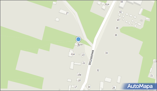 Solec nad Wisłą, Wczasowa, 25, mapa Solec nad Wisłą