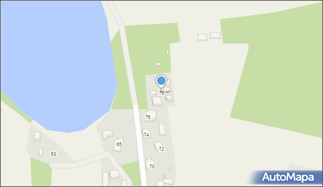 Wdzydze Tucholskie, Wdzydze Tucholskie, 79, mapa Wdzydze Tucholskie