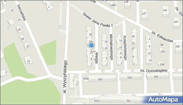 Bełchatów, Weigla Rudolfa, 10, mapa Bełchatów