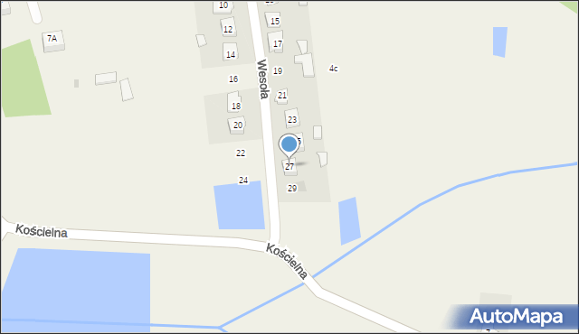 Borowie, Wesoła, 27, mapa Borowie