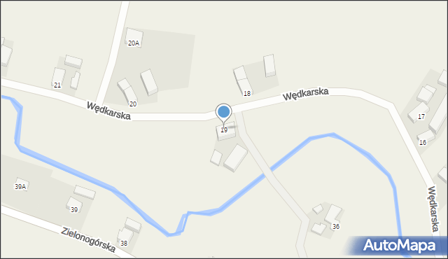 Brzeźnica, Wędkarska, 19, mapa Brzeźnica