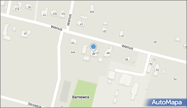 Gdańsk, Wenus, 46, mapa Gdańska