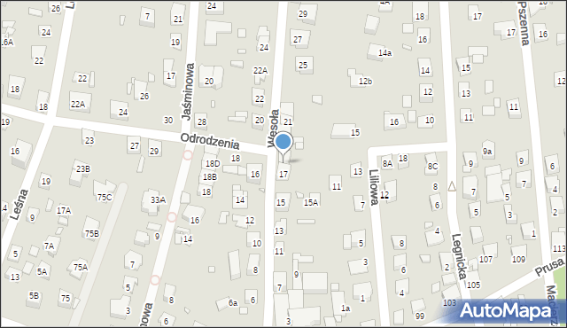 Katowice, Wesoła, 19, mapa Katowic