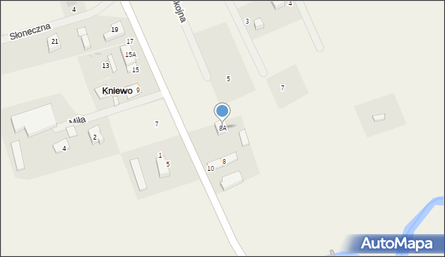 Kniewo, Wejherowska, 8A, mapa Kniewo
