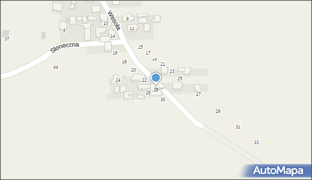 Kolbark, Wesoła, 28, mapa Kolbark