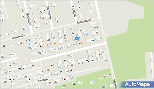 Marki, Wesoła, 29E, mapa Marki