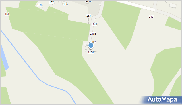 Orchówek, Wesoła, 149d, mapa Orchówek