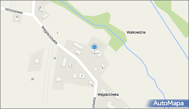 Piotrowice, Węglarzówka, 7, mapa Piotrowice