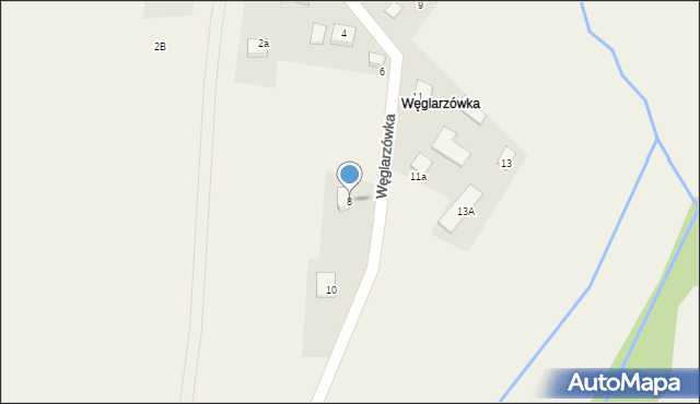 Piotrowice, Węglarzówka, 8, mapa Piotrowice